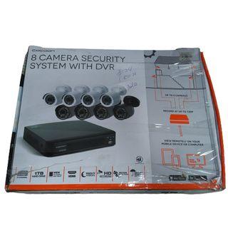 COCOON HE180040 61059 1TB 8 Camera Security System Camera with DVR