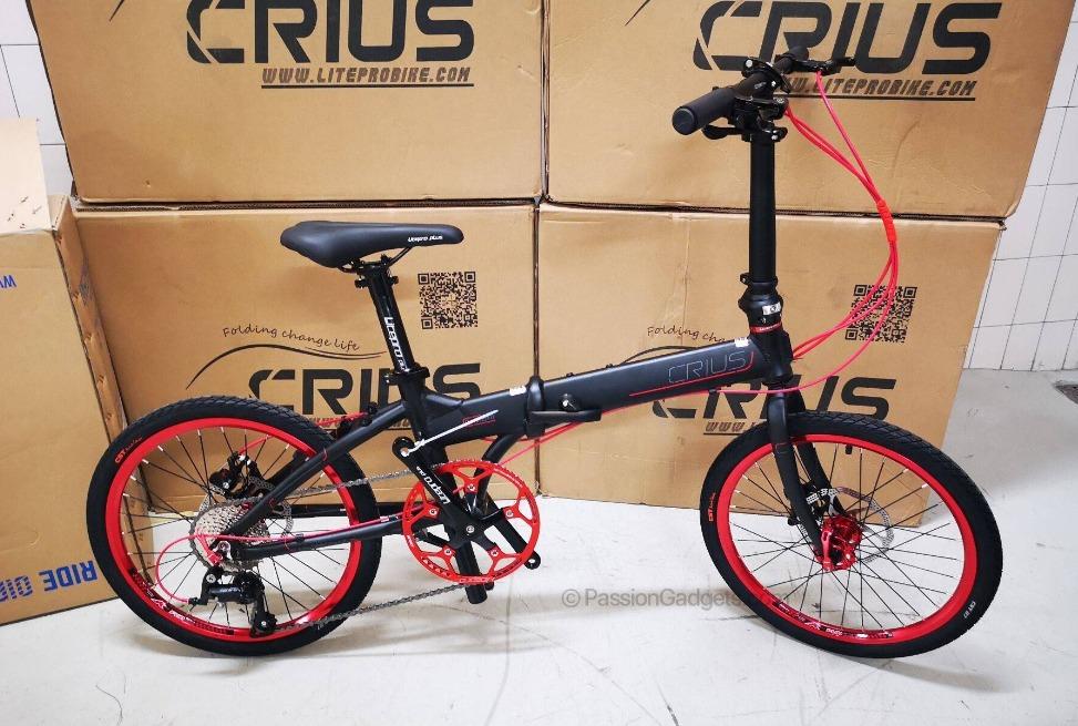 Crius folding bike website clearance