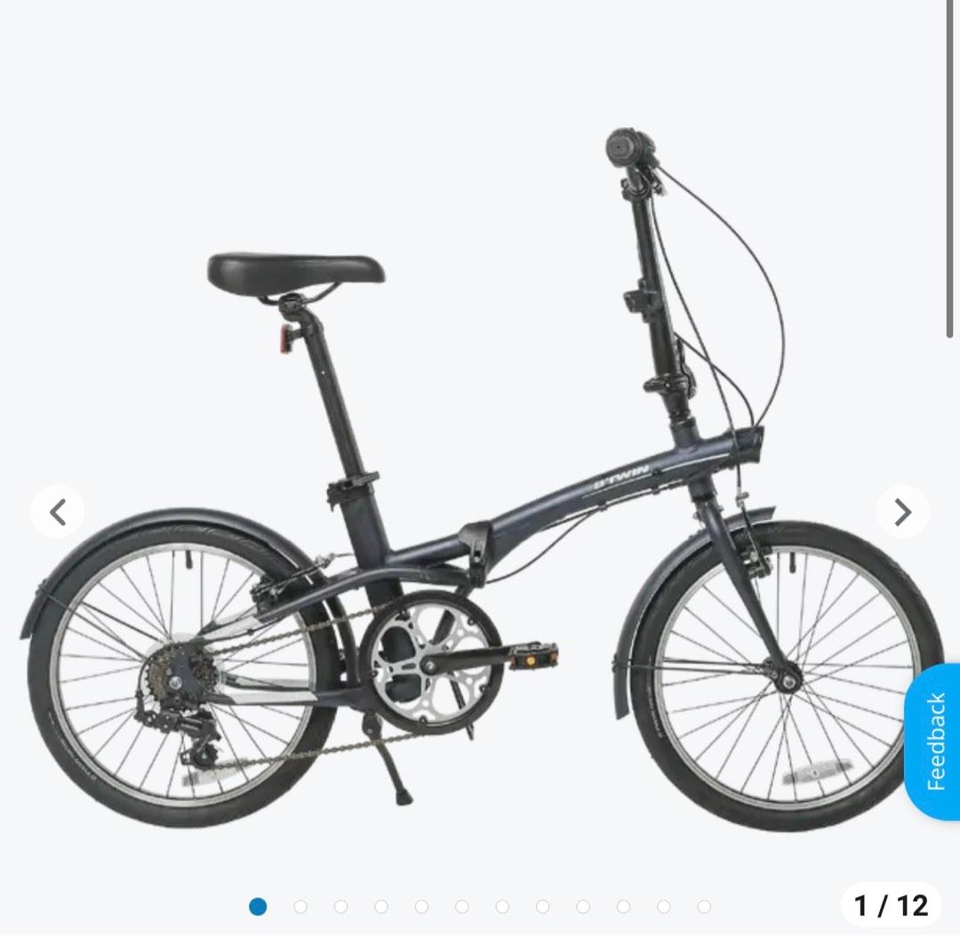 Decathlon folding bike tilt 500 discount