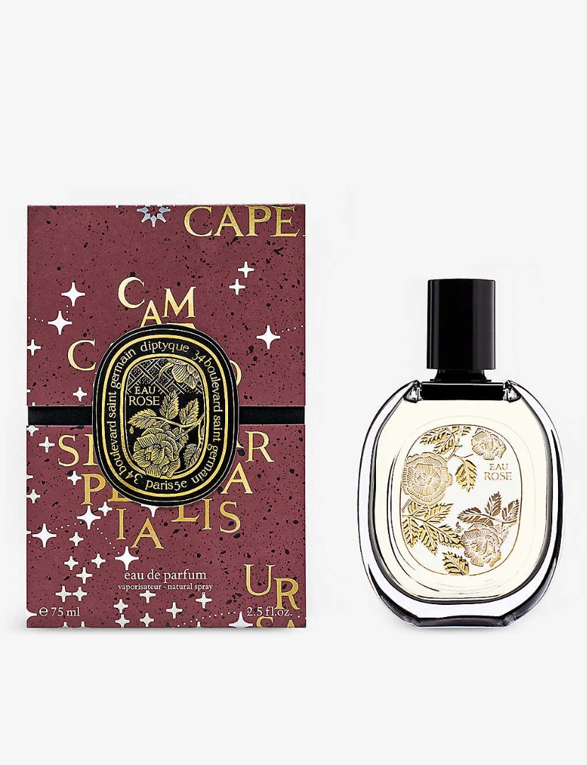 DIPTYQUE Holiday 2022 Collection Rose eau de parfum 75ml, 美容＆化妝品, 健康及美容 ...
