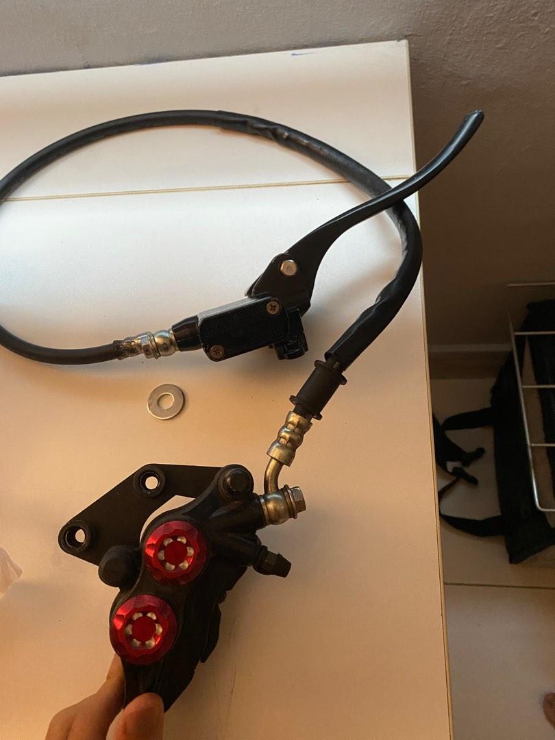 Double Pump hydraulic brake(front), Sports Equipment, PMDs, EScooters