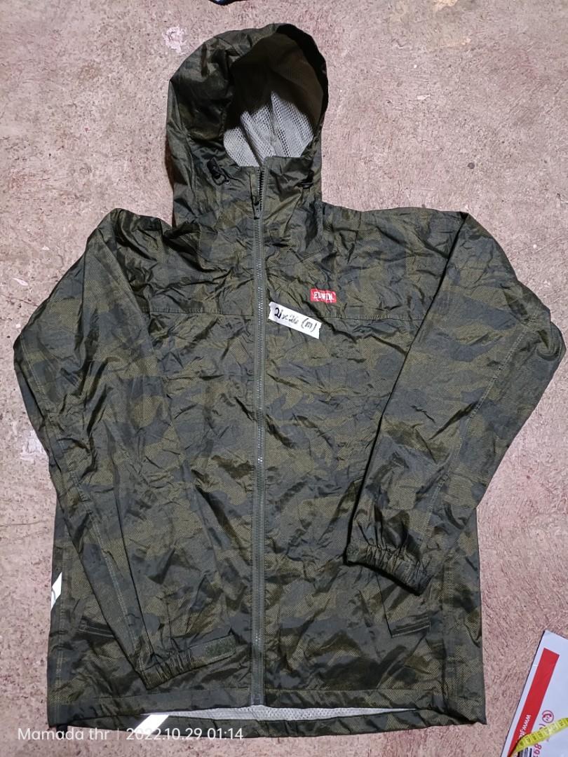 Edwin rain jacket, Men's Fashion, Coats, Jackets and Outerwear on Carousell