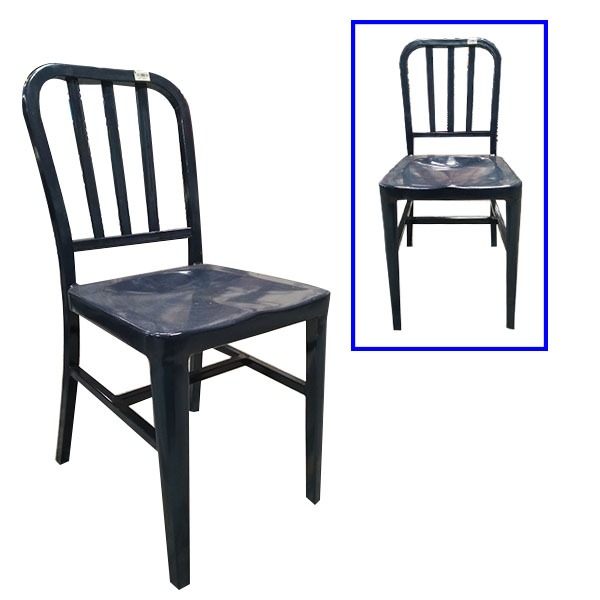 View of Ergonomic Metal Dining Chair, Furniture & Home Living, Furniture ...