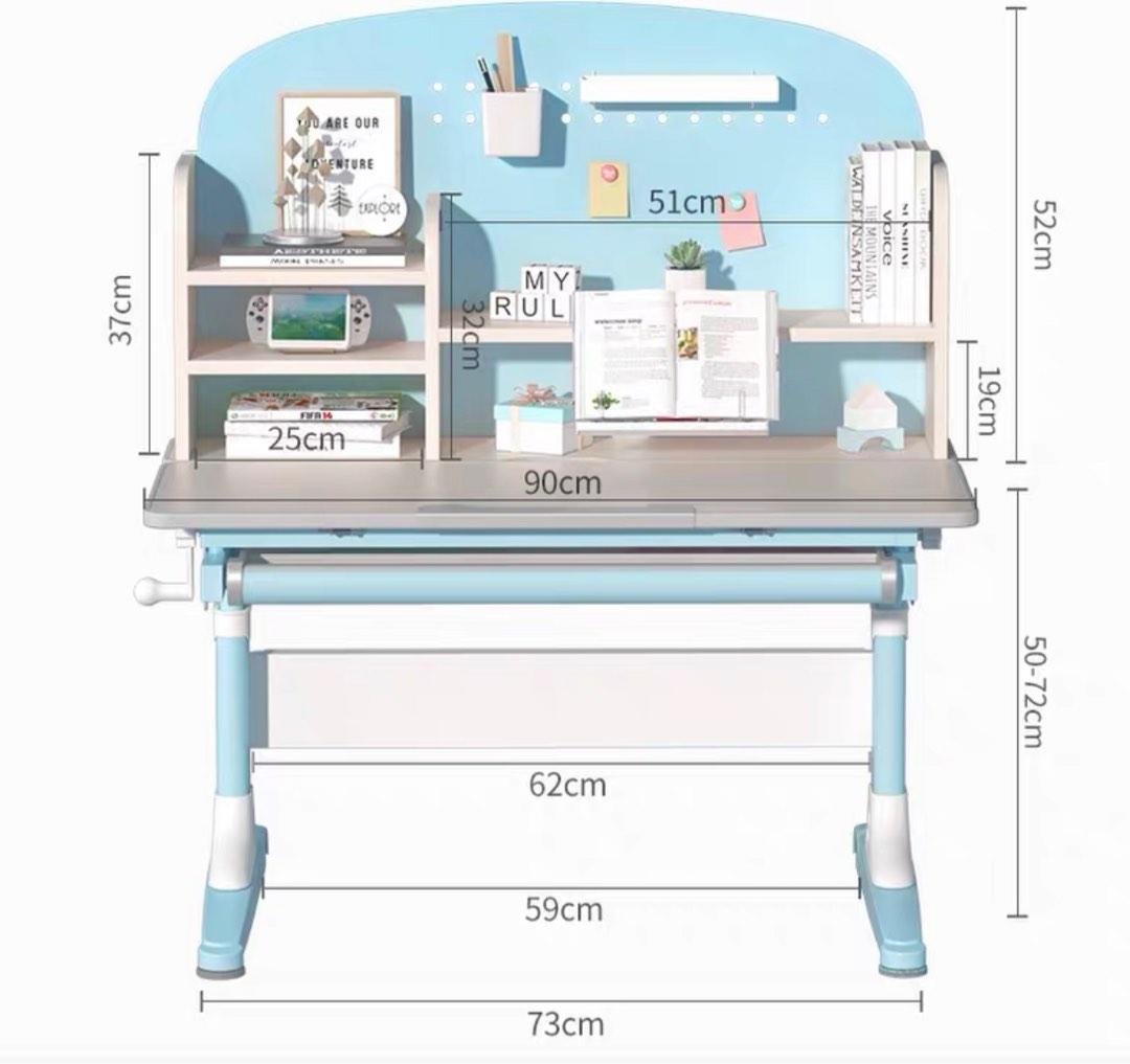 Ergonomic Study Table and Chair Set, Babies & Kids, Baby Nursery & Kids