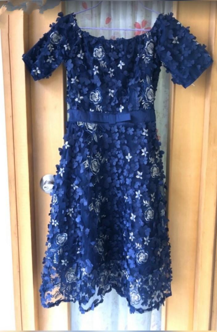 Ezpopsy navy party dress Carousell