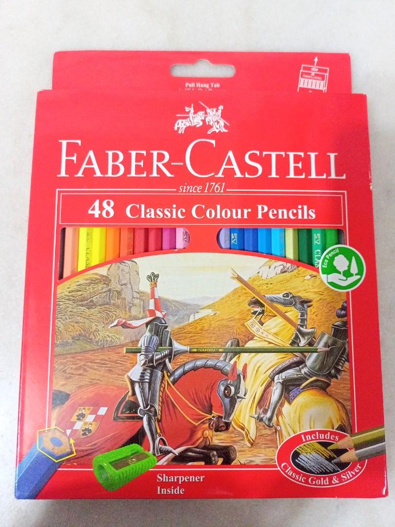 FABER- CASTELL 48 CLASSIC COLOUR PENCIL, Hobbies & Toys, Stationery ...