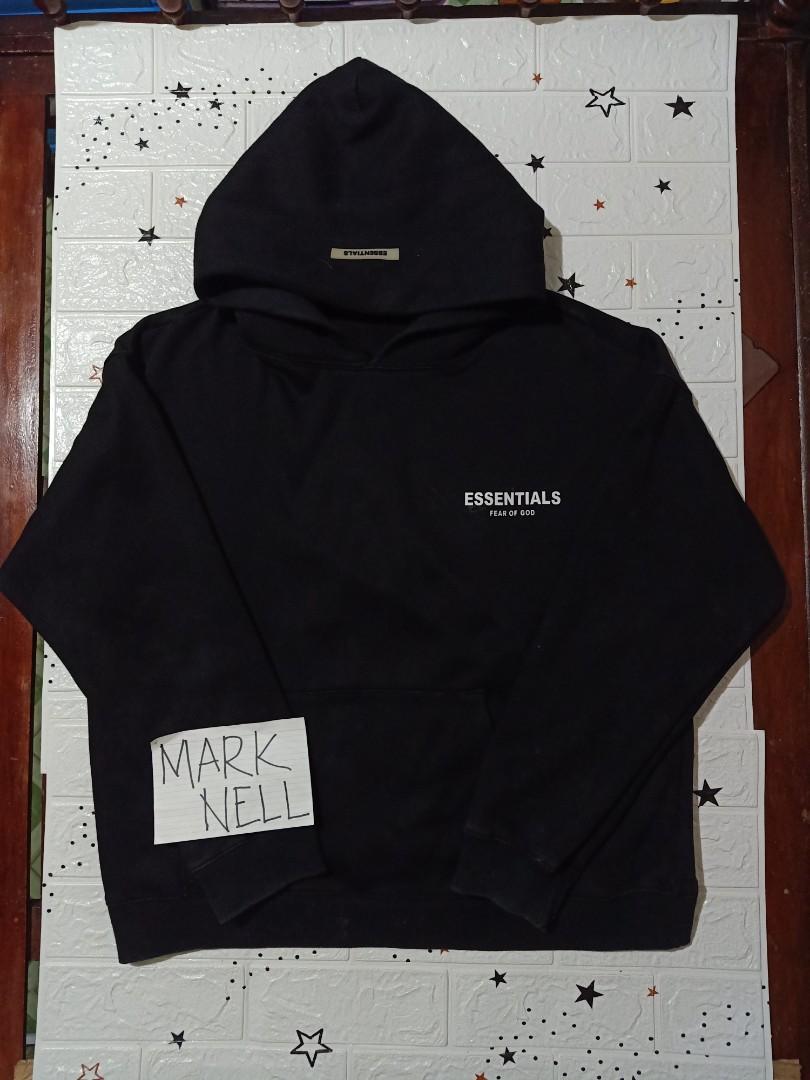 FOG Essentials Classic Fit Fleece Hoodie (Jet Black)