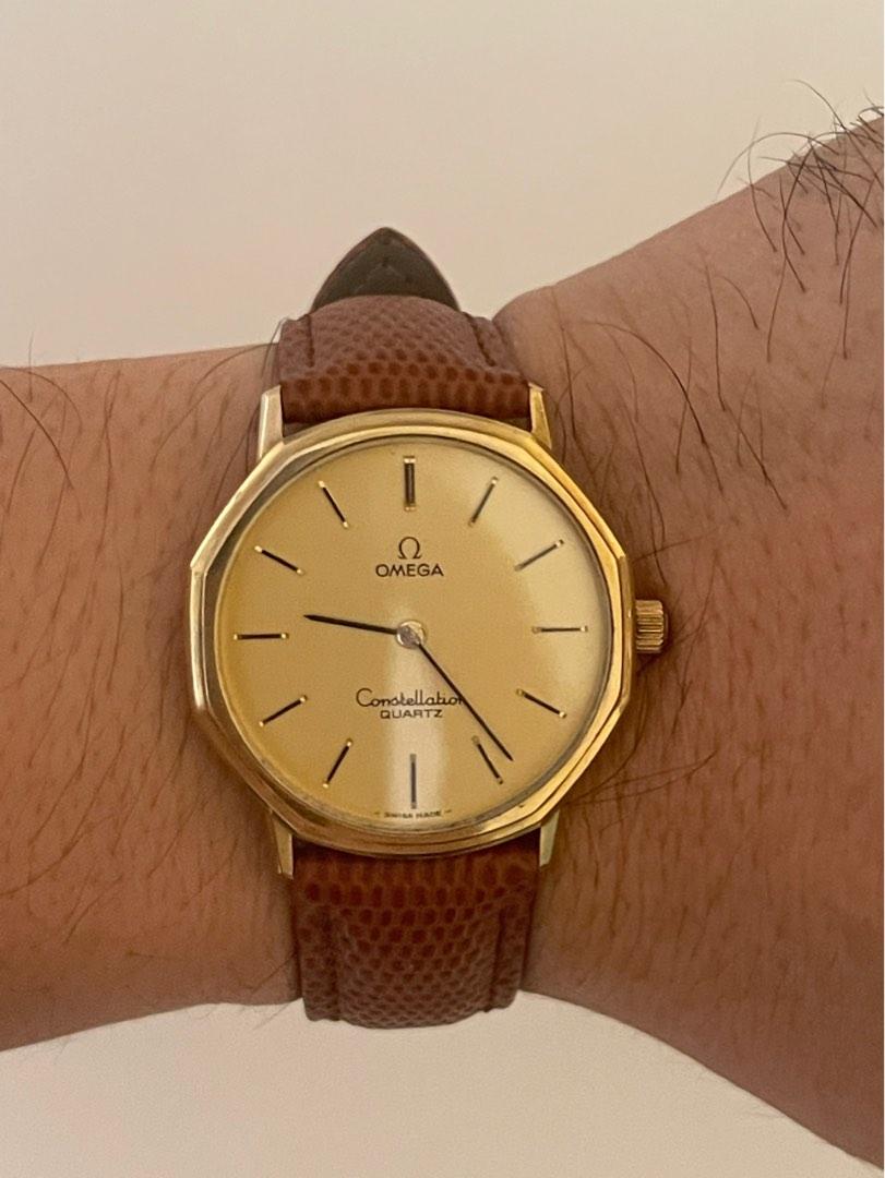 FS FT Layaway Payment Option Omega Constellation Watch Quartz 10k gold filled Unisex 35 36mm case size very good condition unit and presentation box Men s Fashion Watches Accessories Watches on Carous...