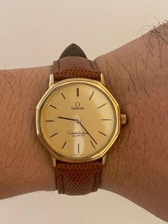 FS/FT/Layaway Payment Option:  Omega Constellation Watch Quartz 10k gold filled Unisex 35-36mm case size very good condition unit and presentation box