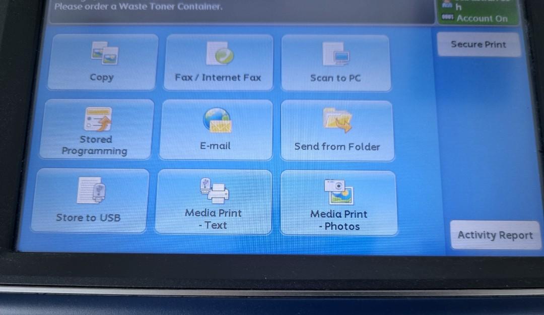 Fuji XeroxApeosPortIVC5575, Announcements on Carousell