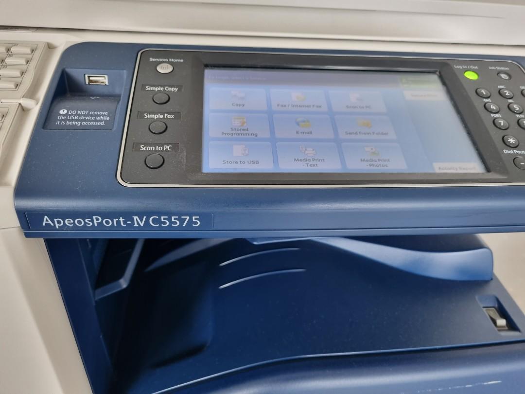 Fuji XeroxApeosPortIVC5575, Announcements on Carousell