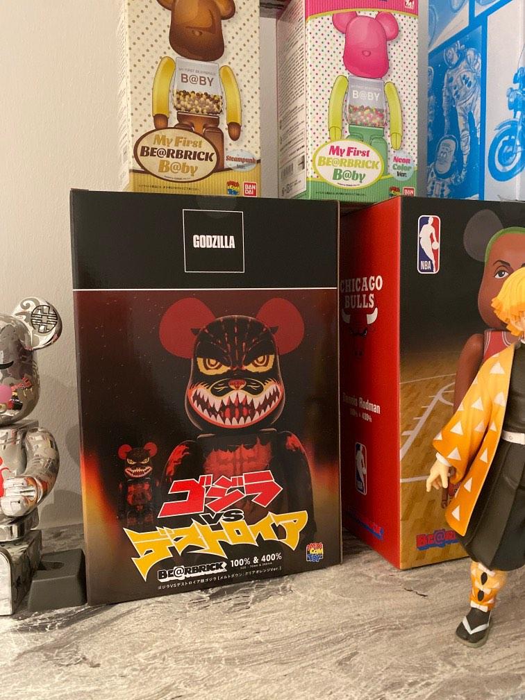 BE@RBRICK100%&400%ベアブリックゴジラVSデストロイア版 ゴジラ