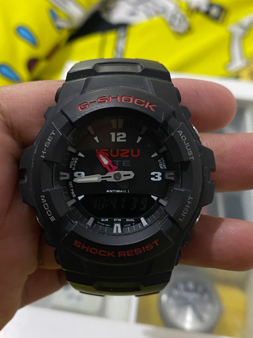 G shock g100 isuzu ute limited edition Men s Fashion Watches Accessories Watches on Carousell