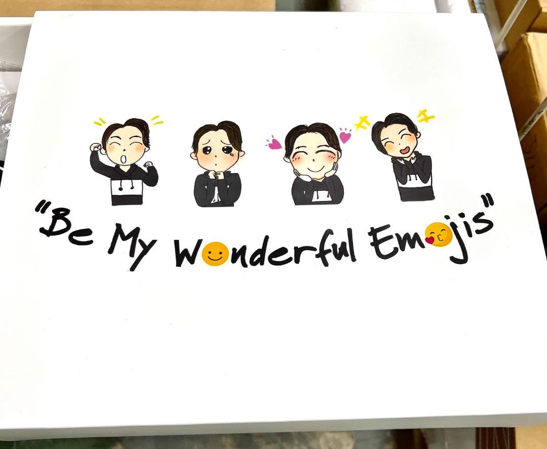 Gulf Kanawut 'Be My Wonderful emojis' Boxset, 興趣及遊戲, 收藏品及