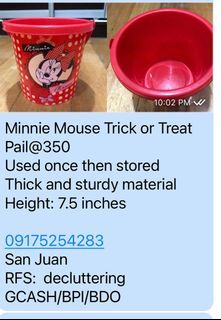 Easter Minnie Mouse Pail 