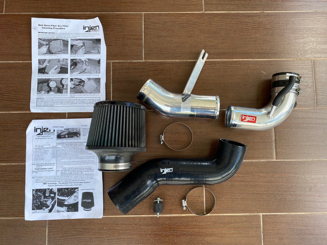 Honda Jazz GD INGEN Cold Air Intake Kit, Car Accessories, Accessories on Carousell