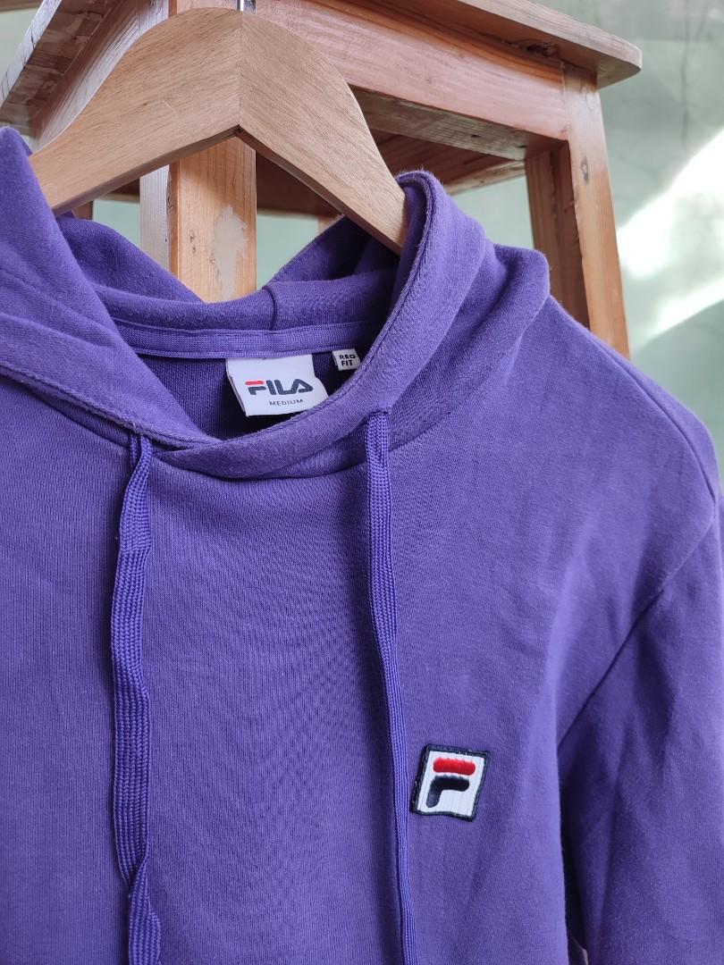 Fila best sale hoodie purple