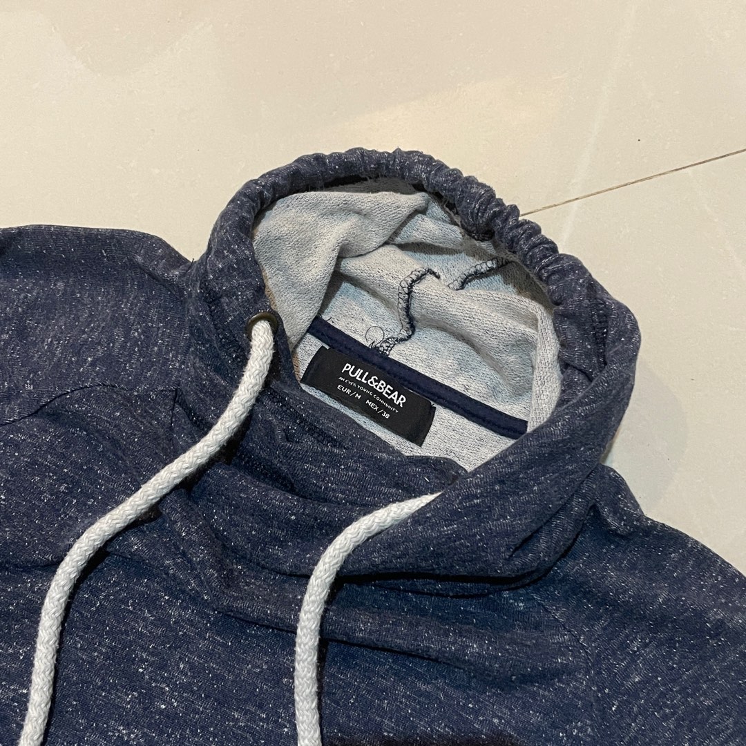 Hoodie Pull Bear Pria Men Fesyen Pria Pakaian Atasan di