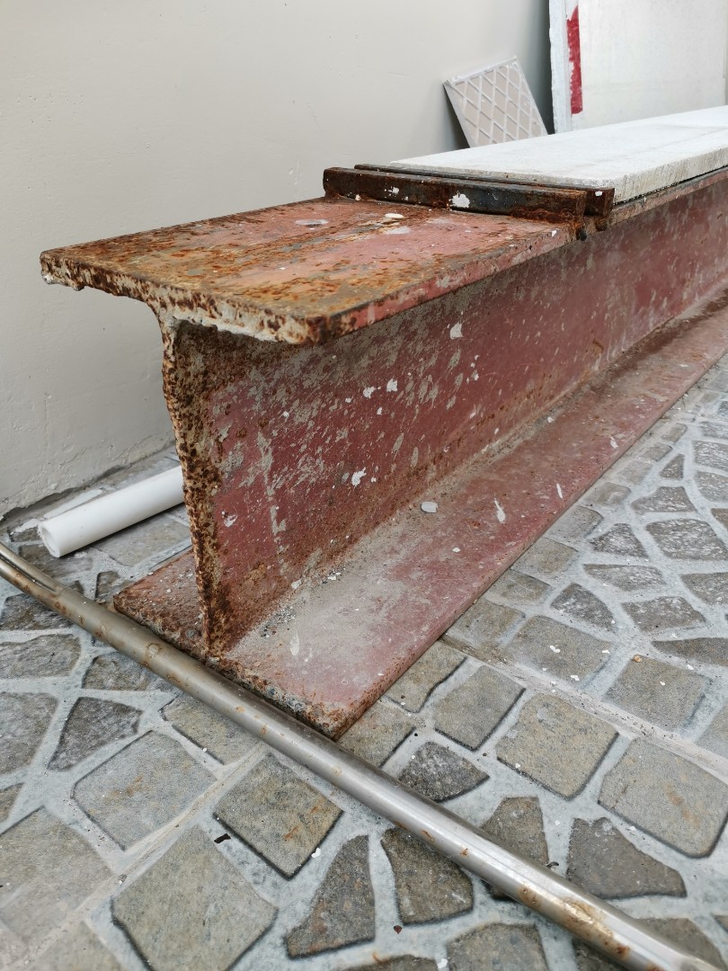 I BEAM eye Beam H beam around 2.5m long 16.5 cm x 20cm, Commercial