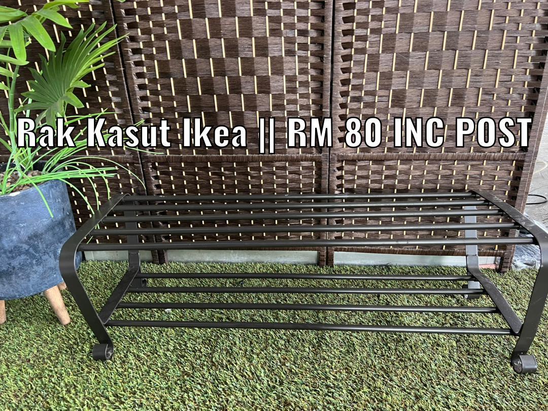 ikea shoes rack, Furniture & Home Living, Outdoor Furniture on Carousell