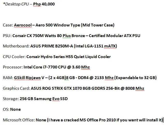 Intel Core i7-7700 CPU (Desktop Only), Computers & Tech, Desktops on ...