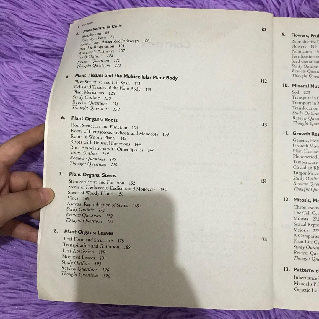 INTRODUCTION TO BOTANY BY LINDA BERG - PH EDITION (Category: Textbooks) located in Kawit. Submitted by aedeclutter (Listing ID 1193316612, Image 3). Description: .