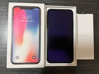Iphone X 256gb to let go.