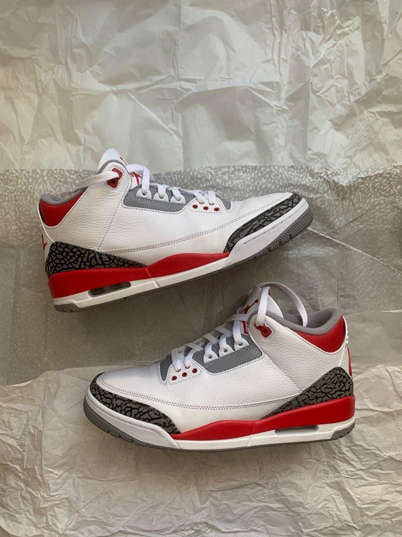 fire red 3 size 9.5