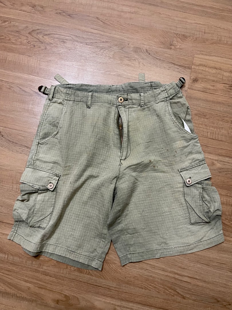Just Wait Army style short Men s Fashion Bottoms Shorts on