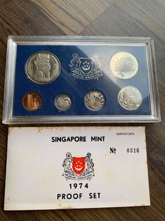 Singapore Proof Coin Set Collection item 1