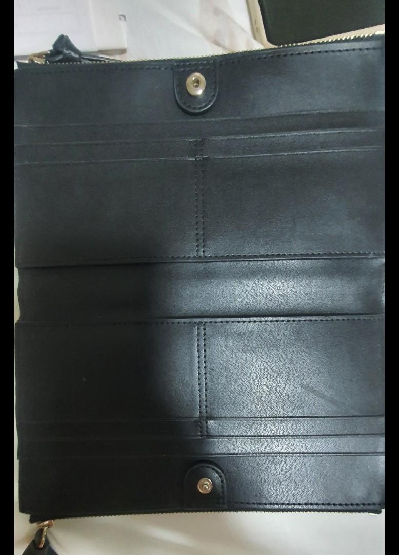 Kate spade mulberry street malea black wallet Luxury Bags Wallets on Carousell