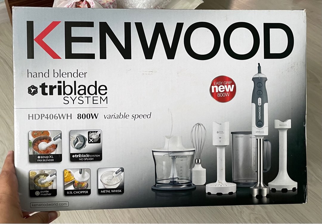 Kenwood Triblade System Hand Blender