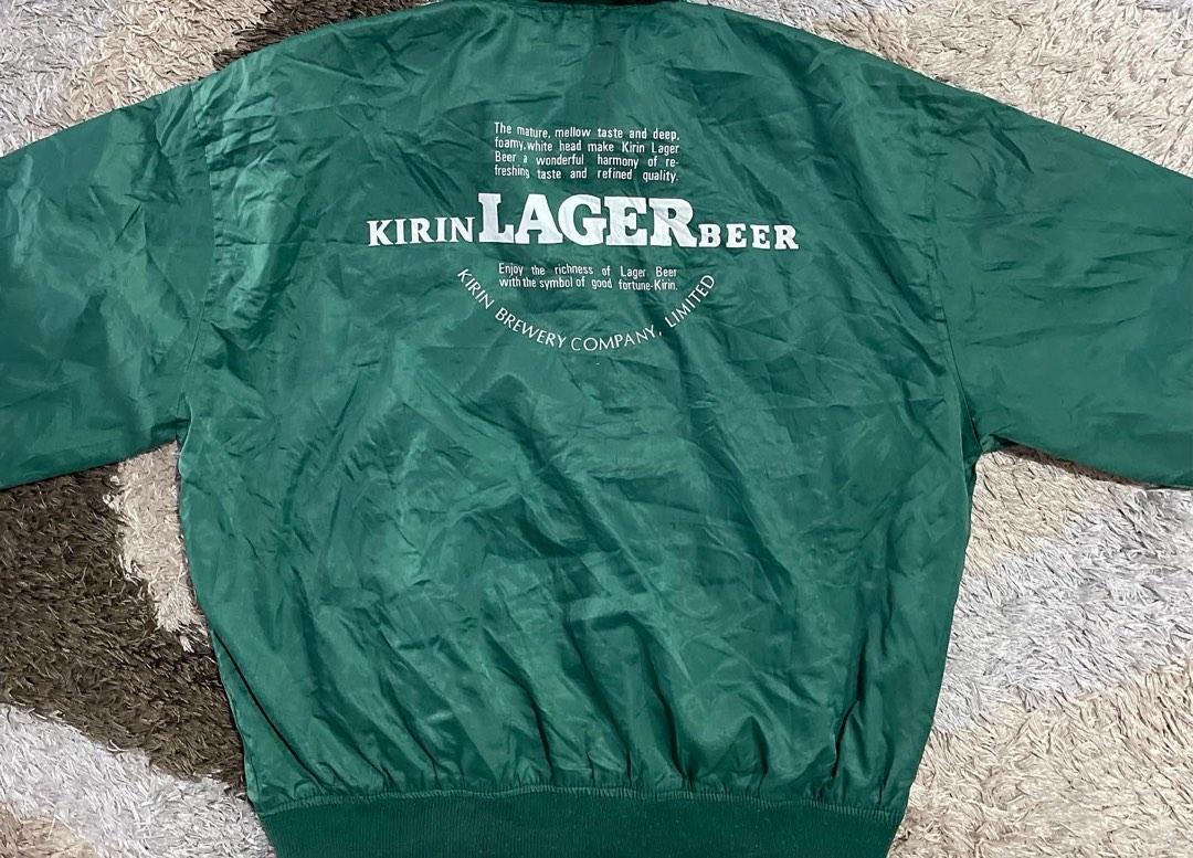Kirin lager beer bomber jacket, Men's Fashion, Coats, Jackets and