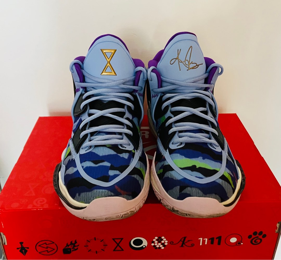 Kyrie Infinity Blue Purple Men s Fashion Footwear Sneakers on Carousell