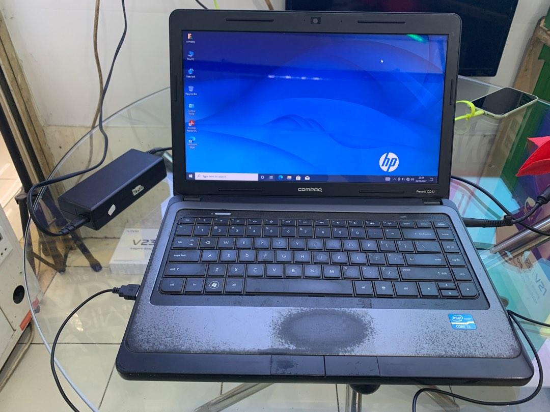 Laptop hp compaq presario cq43 core i3gen2 ram2/hd250 lyr14in