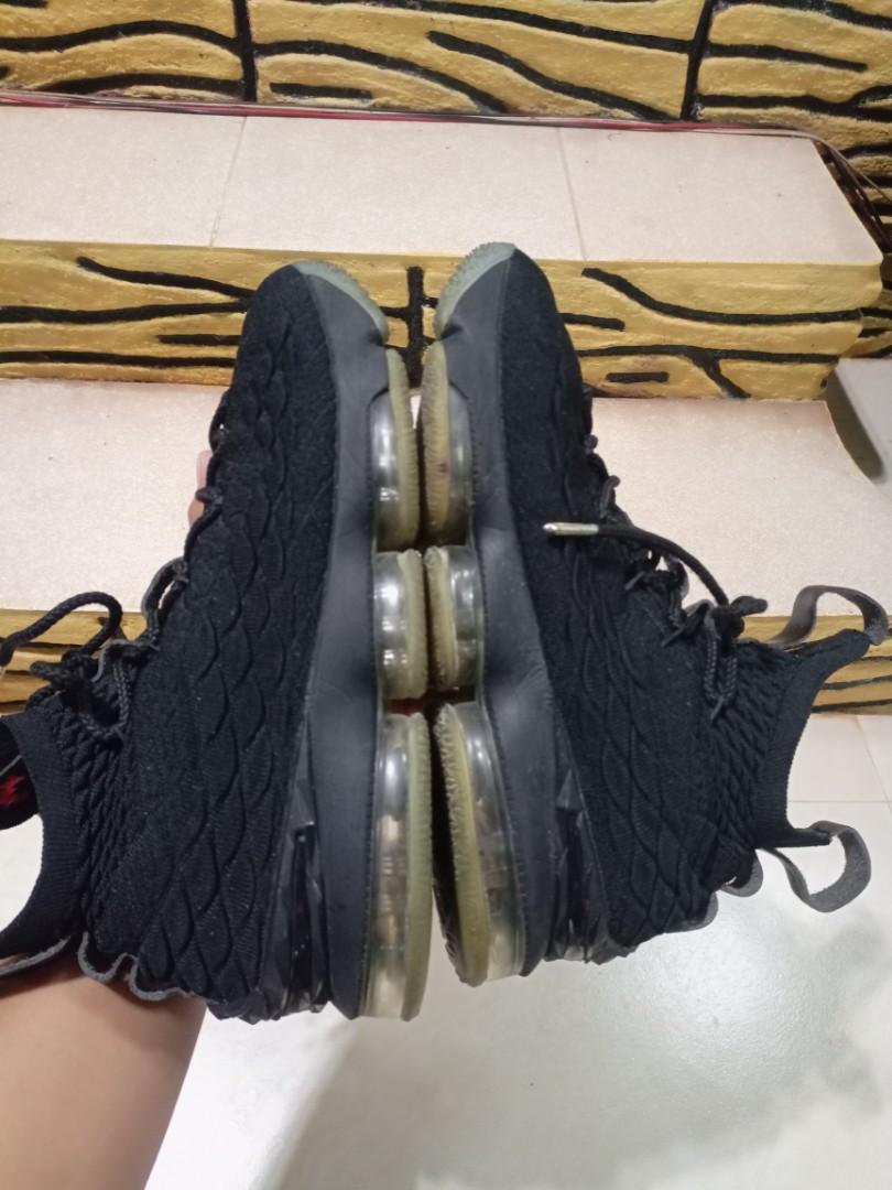 Lebron 15 black outlet gum for sale