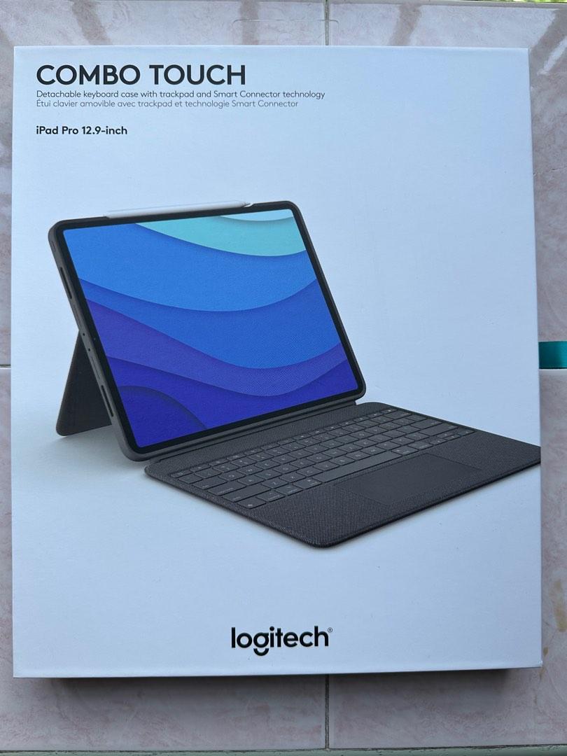 Logitech Combo Touch Keyboard Case for iPad Pro 12.9, Mobile Phones