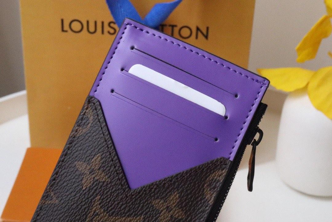 Shop Louis Vuitton MONOGRAM 2021-22FW Coin Card Holder (M80827, M80827) by  lufine
