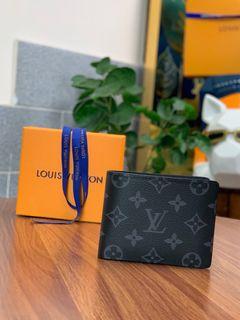 Louis Vuitton 2020 Eclipse Virgil Abloh Patchwork With Receipt Multiple  Wallet