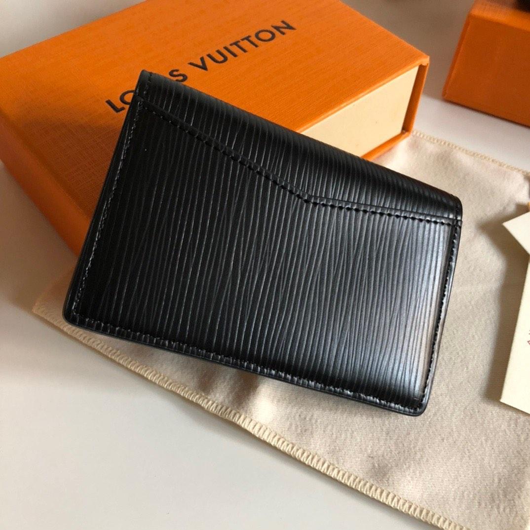 Genuine Louis Vuitton Epi Leather Pocket Organiser Black M60642