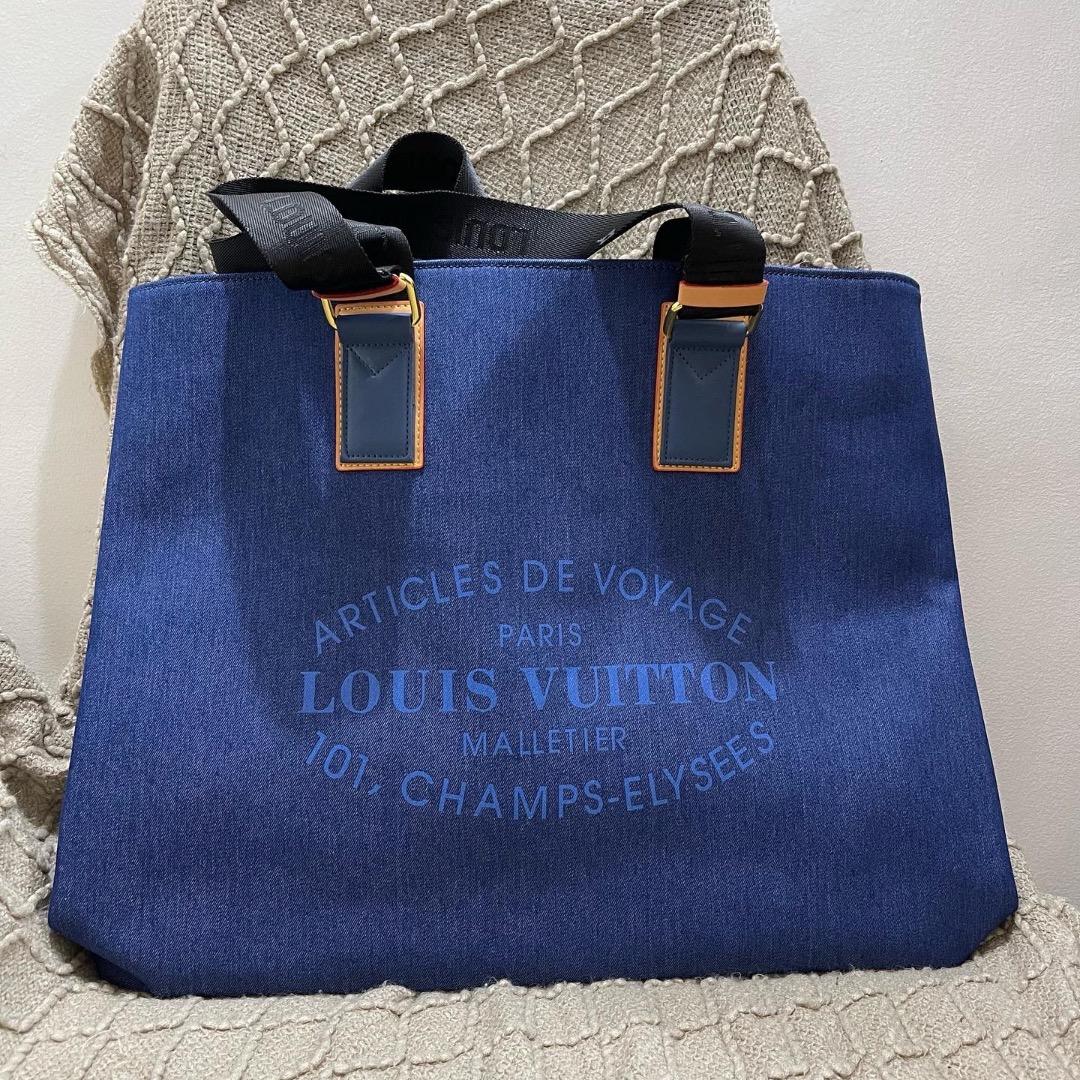 Louis Vuitton Articles de Voyage Cabas Denim XL