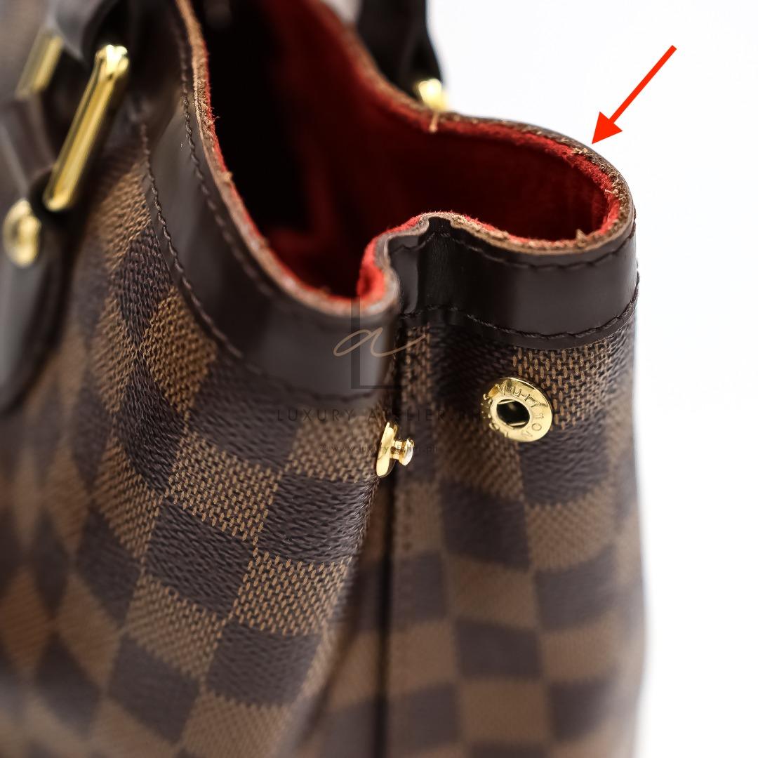 AUTHENTIC Louis Vuitton Hampstead Damier Ebene PM Preowned (WBA231) – Jj's  Closet, LLC