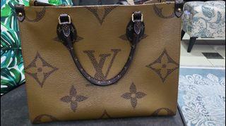 LV on the go size 25cm, Luxury, Bags & Wallets on Carousell