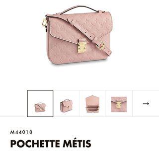 LV Pochette Bag Pink OR Green Strap) SGD350