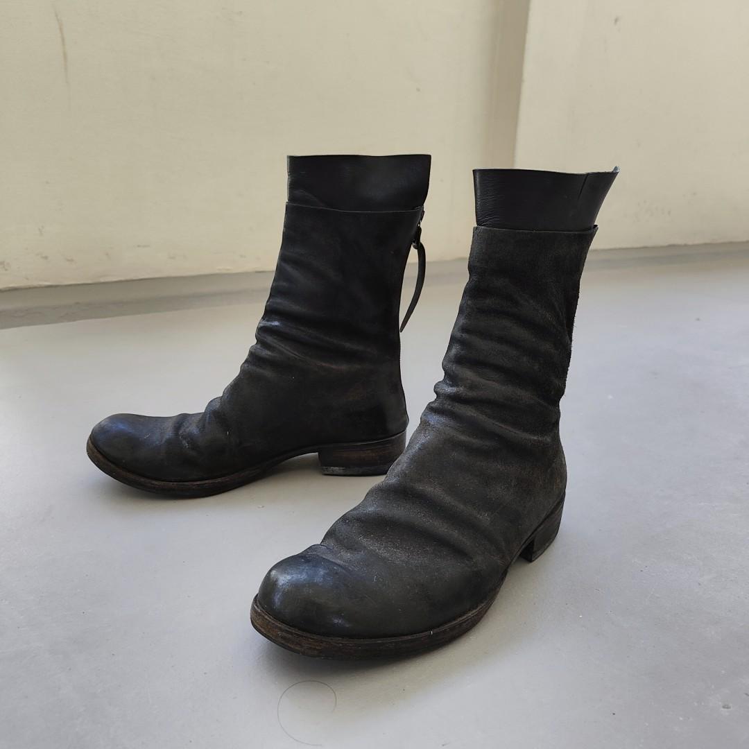 Rear on sale zip boots
