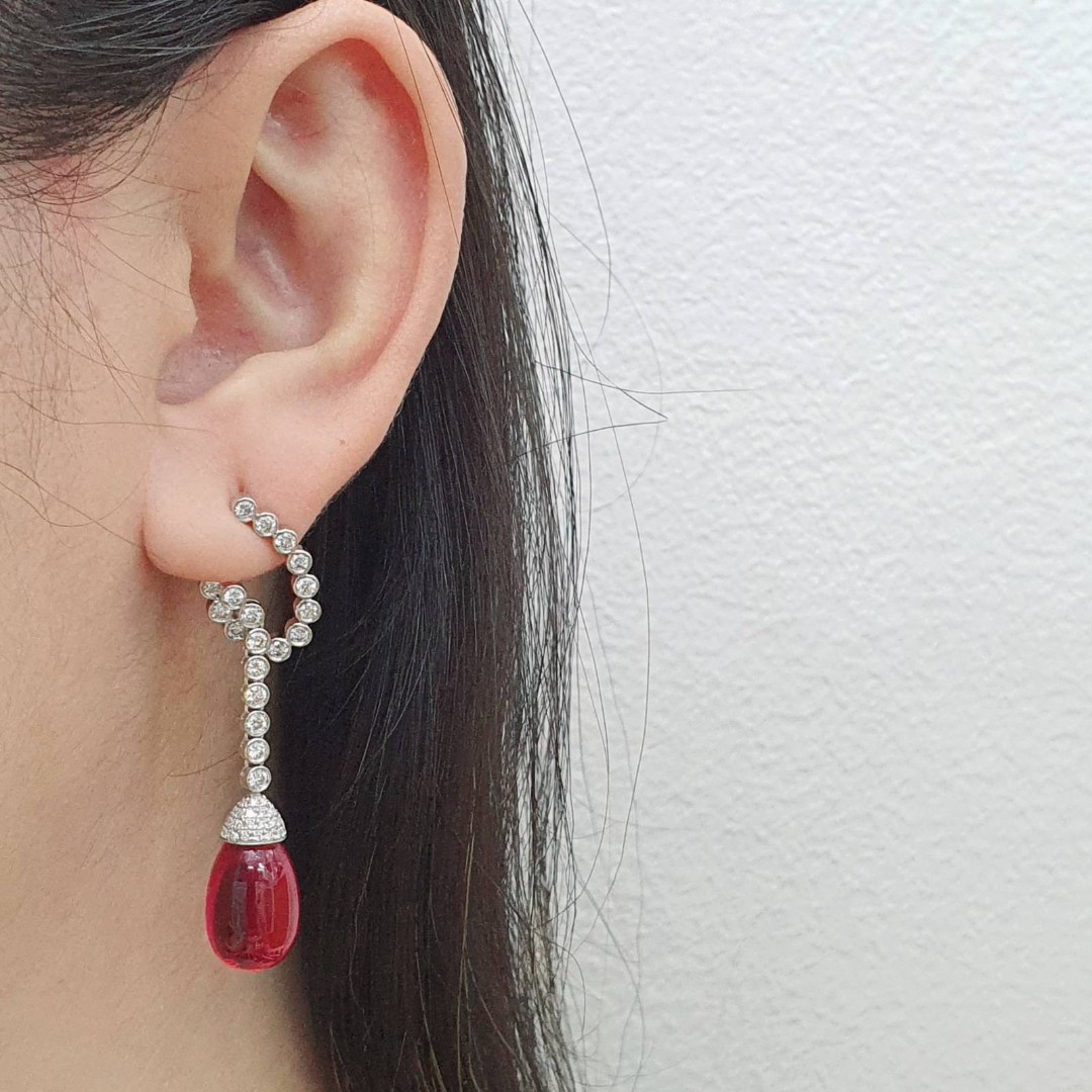 Maharani de Chaumet earrings, Women's Fashion, Jewelry & Organizers ...