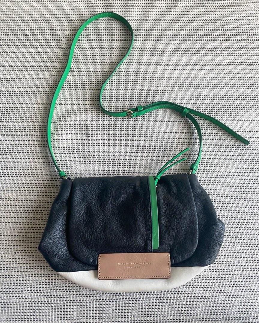 MARC BY MARC JACOBS Q Percy Small BLACK Leather Crossbody Bag Updated Style