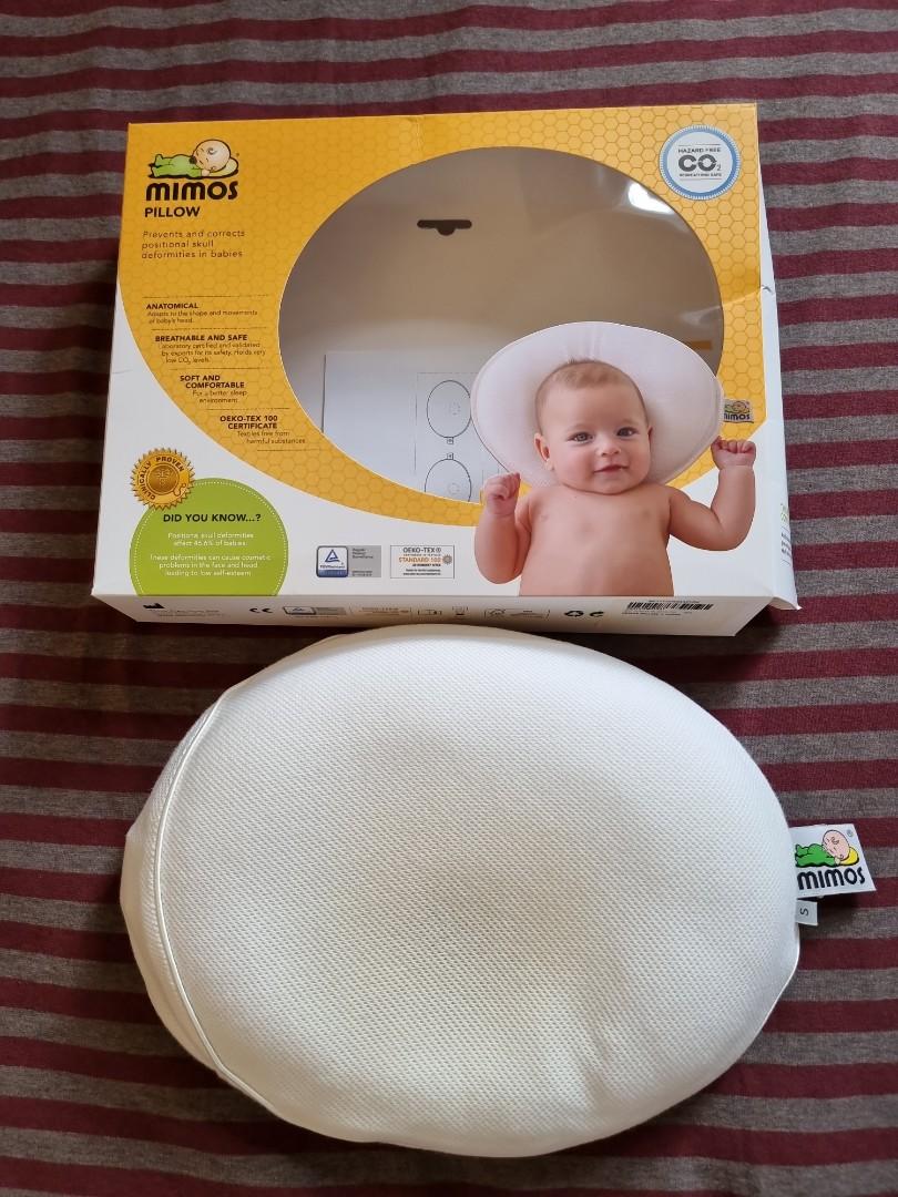 Mimos Anti Flat Head Baby Pillow Bundle S size, Babies & Kids, Baby