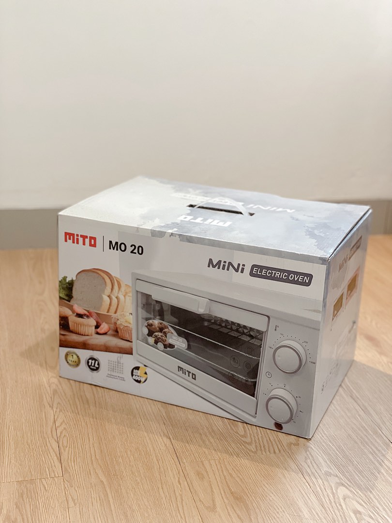 NEW! MITO ELECTRIC OVEN MO20 OVEN LISTRIK MINI 11 LITER MO 20 LOW WATT