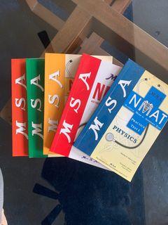 MSA NMAT review books